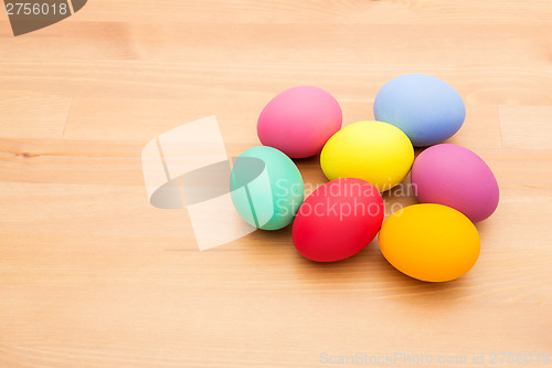 Image of Colourful easter egg