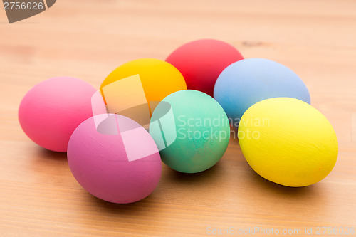 Image of Easter colourful egg