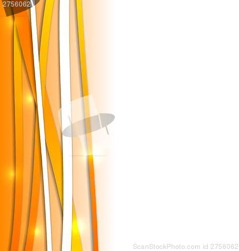 Image of Abstract orange background with lines