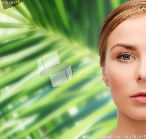 Image of face of beautiful woman