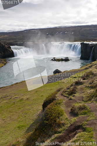 Image of Godafoss waterfall, Iceland 