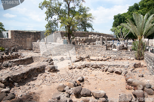 Image of Churches and ruins in Capernaum