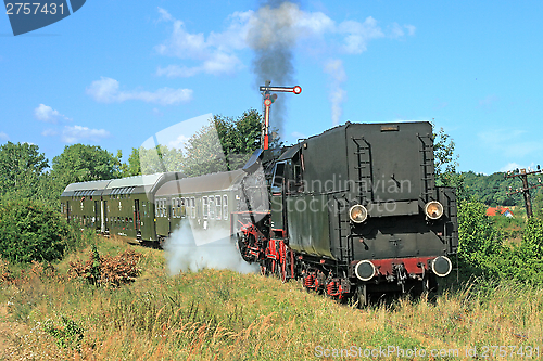 Image of Retro steam train