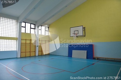 Image of school gym indoor