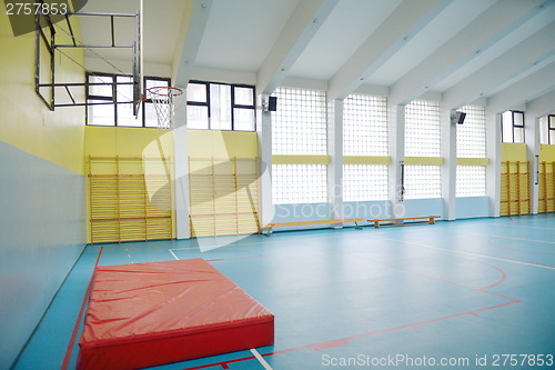 Image of school gym indoor