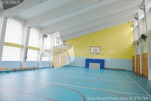 Image of school gym indoor