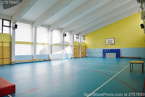 Image of school gym indoor