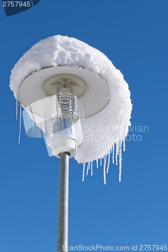 Image of Winter Street Lamp