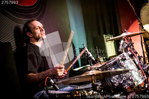 Image of playing drums