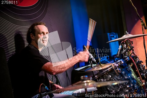 Image of playing drums