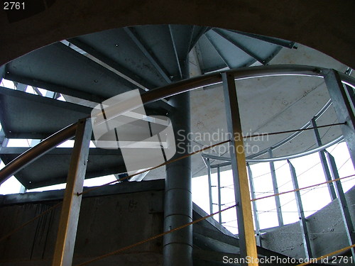 Image of winding up staircase