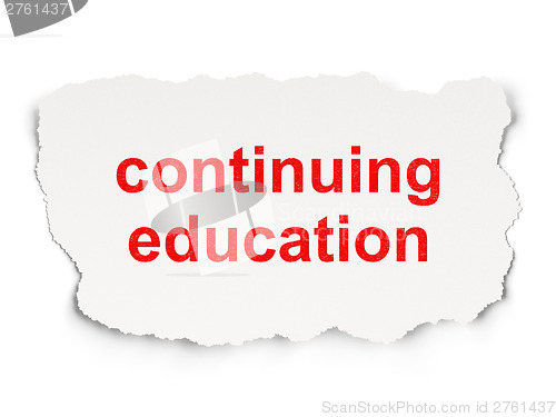 Image of Education concept: Continuing Education