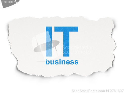 Image of Business concept: IT Business