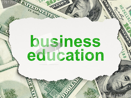 Image of Education concept: Business Education