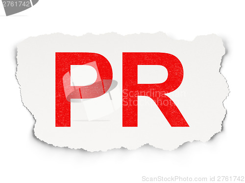 Image of Advertising concept: PR