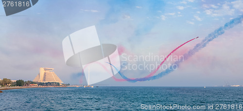 Image of Aerobatics over Doha Bay