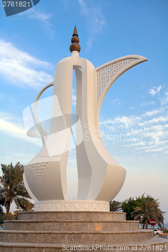 Image of Welcome symbol in Qatar