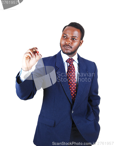 Image of Man one holding dice.