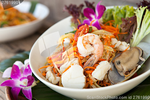 Image of Thai Seafood Som Tum Salad