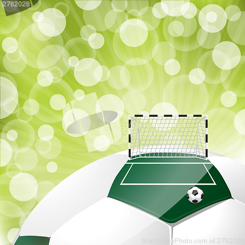 Image of Cool soccer background design