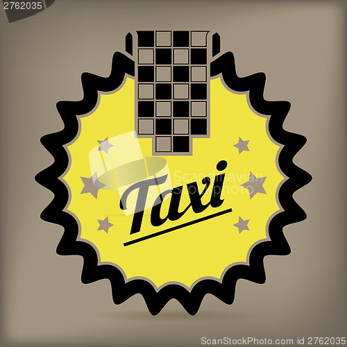 Image of Taxi badge design