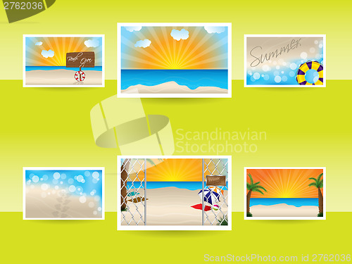Image of Summer memories with various photos