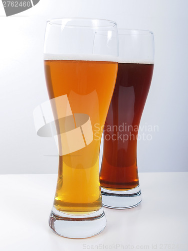 Image of Two glasses of German beer