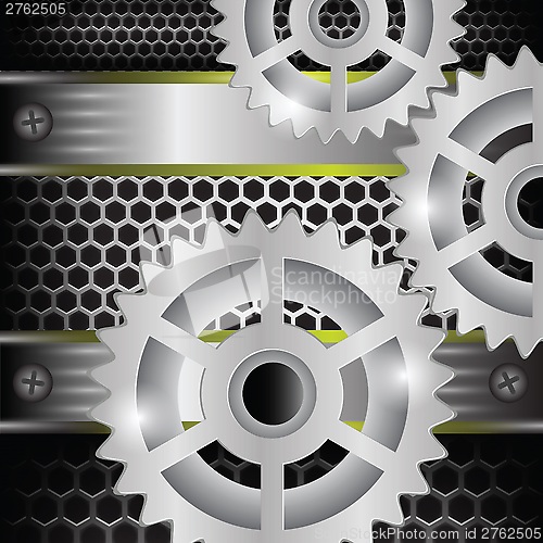 Image of gears background