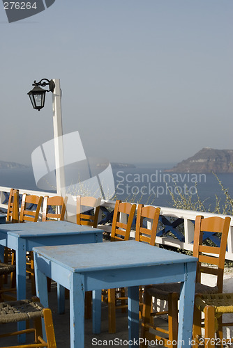 Image of taverna sea view