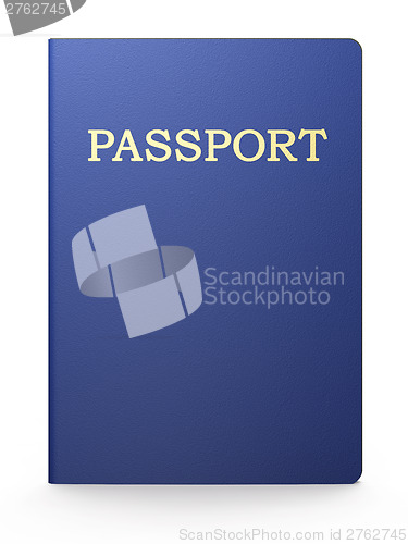 Image of Passport on white