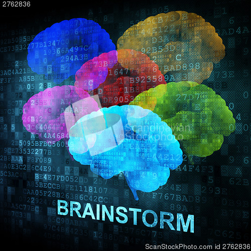 Image of Brainstorm on digital screen