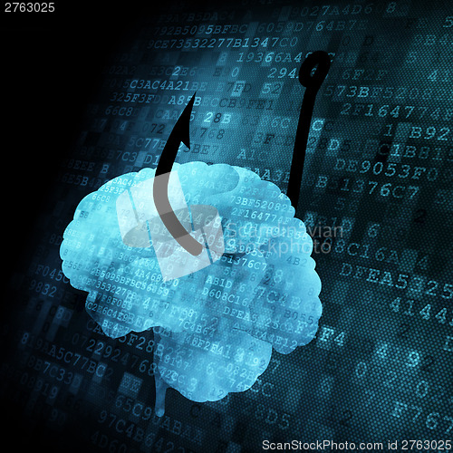 Image of Hooked Brain on digital screen