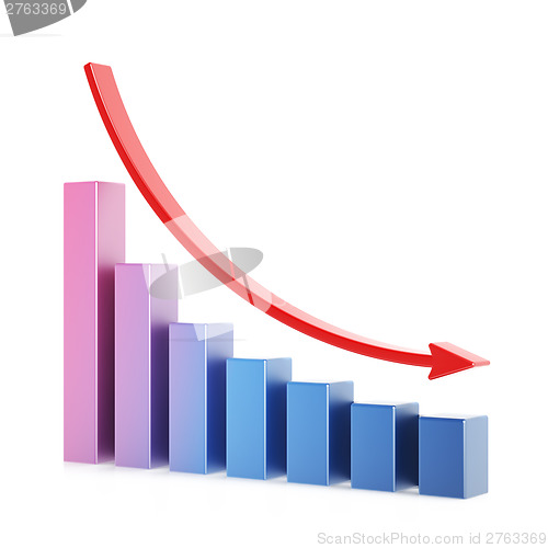 Image of Business chart 3d