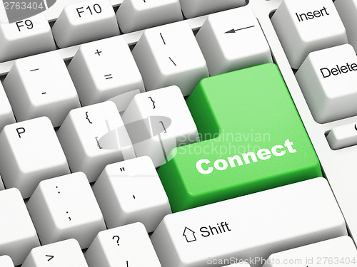 Image of Keyboard with Connect button