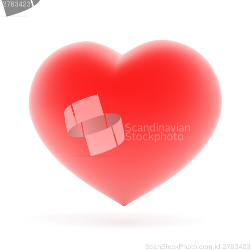 Image of Beautiful red heart