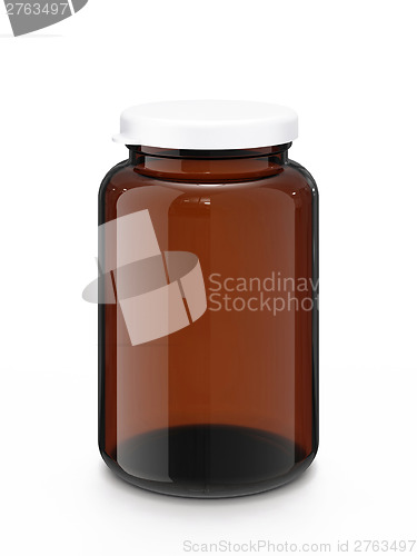 Image of Medicine bottle with cap