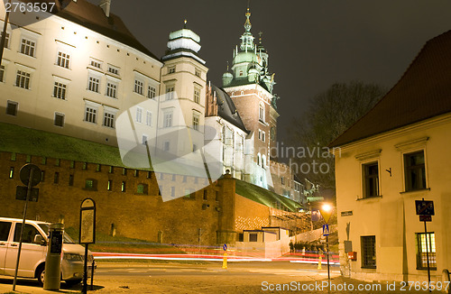 Image of The Royal Road leading to Wawel Castle Wawel Hill Krakow Poland 