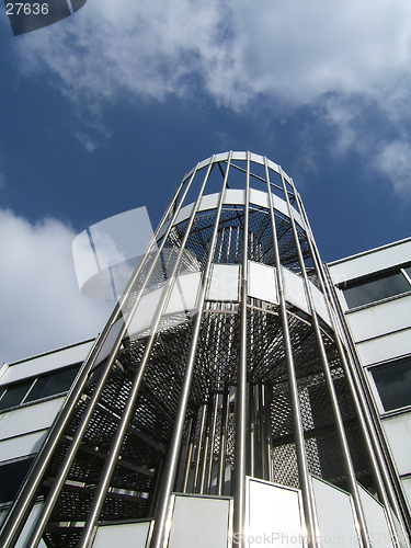 Image of Metallic stairs