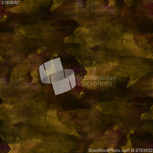 Image of colorful pattern water texture paint abstract color brown seamle