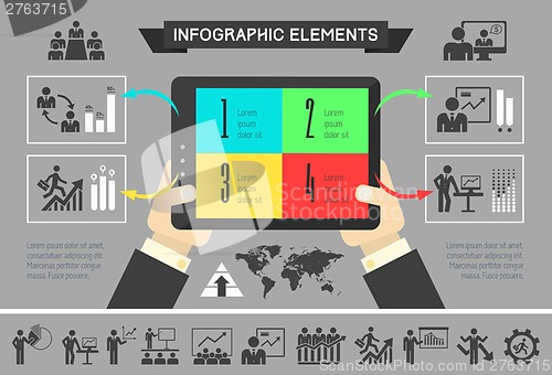 Image of Business Infographic Template.