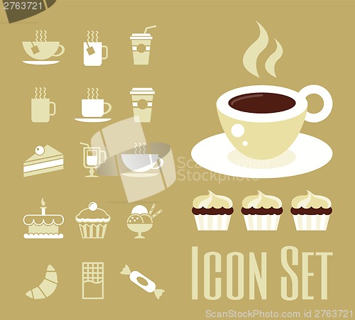 Image of Coffee Icon Set