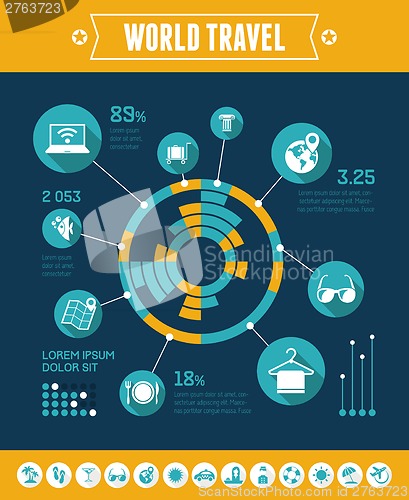 Image of Travel Infographic Template.