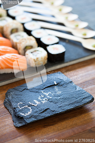 Image of Fresh sushi