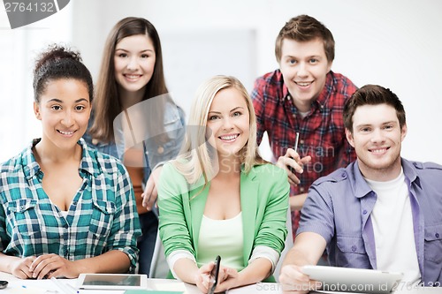 Image of group of students at school