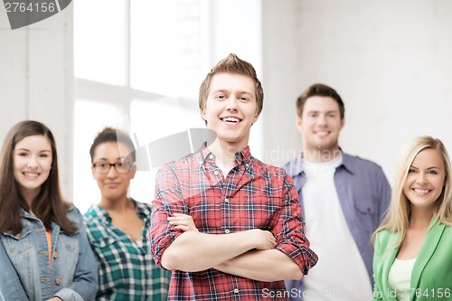 Image of group of students at school