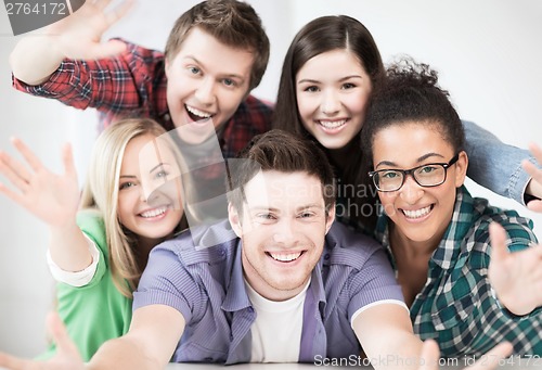 Image of group of students at school