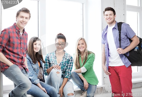 Image of group of students at school