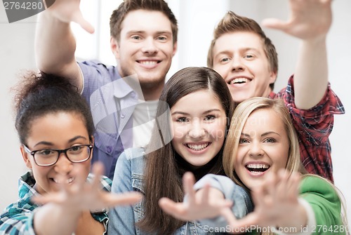 Image of group of students at school