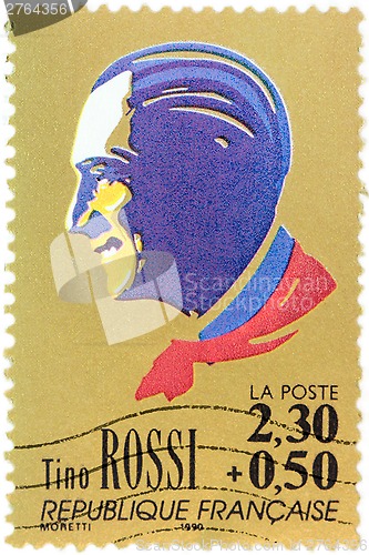 Image of Tino Rossi Stamp