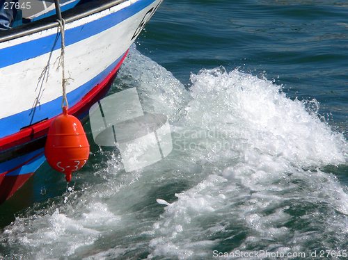 Image of Boats Bow Wash